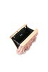 view 4 of 5 CLUTCH COM PLUMAS ESTELLE in Blush