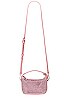 view 5 of 5 Alexandra Crystal Bag in Pink