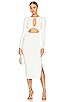 view 1 of 3 Mara Cutout Dress in Ivory
