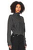 view 2 of 4 Wren Dolman Sleeve Pullover in Charcoal