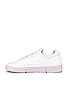 view 5 of 6 THE ROGER Advantage Sneaker in White & Lily