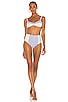 Shine Colore High Waisted Bikini Set, view 1, click to view large image.