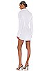 view 3 of 3 Ella Shirt Dress in White