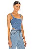view 2 of 4 X REVOLVE Demi Top in Light Blue Denim