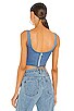 view 3 of 4 X REVOLVE Demi Top in Light Blue Denim