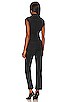 view 3 of 4 Jett Cap Sleeve Utility Jumpspuit in Black Dove