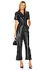 view 1 of 3 Anessa Short Sleeve Jumpsuit in Black