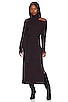 view 1 of 4 Raundi Dress in Black Cherry