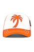 view 1 of 4 Palm Trucker Cap in Orange