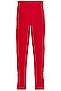 view 3 of 5 Classic Track Pants in Red & White