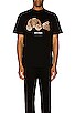 view 3 of 3 Leopard Bear Classic Tee in Black