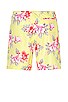 view 2 of 5 Hibiscus Swim Short in Yellow & White