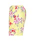 view 3 of 5 Hibiscus Swim Short in Yellow & White