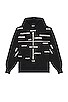 view 1 of 3 SUDADERA HYSTERIA in Black