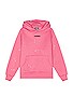 view 1 of 3 Safety Pin Hoodie in Pink