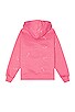 view 2 of 3 Safety Pin Hoodie in Pink