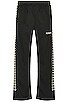 view 2 of 4 Buttons Track Pant in Black