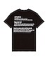 view 2 of 3 Vocabulary T-Shirt in Black