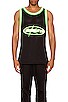 view 3 of 3 Grim Basketball Jersey in Black
