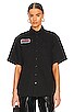 view 2 of 4 X Playboy Film Crew Work Shirt in Black