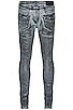 view 3 of 3 Indigo x Ray With Black Foil Jean in Black Foil