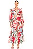 Rio Plunge Maxi Dress, view 2 of 4, click to view large image.