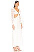 Crochet Cut Out Maxi Dress, view 2 of 3, click to view large image.
