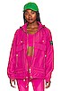 view 1 of 5 Man Down Jacket in Raspberry Rose