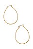 view 2 of 2 Cry Baby Hoops in Gold