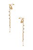 view 2 of 2 Echo Earrings in Gold