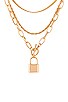 view 2 of 2 Stronger Necklace in Gold