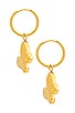 view 3 of 3 Easton Earrings in Gold