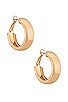 view 1 of 3 Kady Hoops in Gold