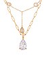 view 2 of 2 x REVOLVE Sadie Crysta Necklace Set in Gold
