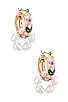 Baroque Earring, view 1, click to view large image.