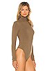 Brooke Turtleneck Bodysuit, view 3 of 5, click to view large image.
