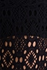 view 7 of 7 Eyelet Lace Pants in Midnight Gold