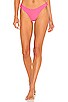 X REVOLVE Ruched Teeny Bikini Bottom, view 1, click to view large image.