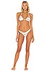 x Vale Genta Reversible Teeny Bikini Bottom, view 5, click to view large image.