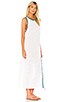 view 2 of 3 Tassel Slit Dress in White