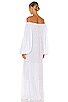 view 3 of 3 Pima Pea Dress in White
