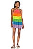 Popsicle Halter Mini Dress, view 1 of 3, click to view large image.
