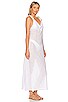 view 2 of 3 Chain Cowl Neck Dress in White