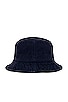 view 3 of 4 Bucket Hat in Newport Navy