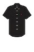 view 1 of 5 Oxford Short Sleeve Shirt in Polo Black