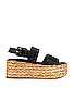 view 1 of 5 Charo Espadrille Sandal in Black
