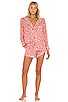 X REVOLVE Long Sleeve Top and Short Pajama Set, view 1 of 3, click to view large image.