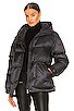 view 3 of 6 Over Size Parka II in Black & Snow White