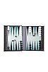 view 1 of 2 Classic Backgammon Set in Blue