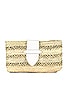 view 1 of 5 Straw Clutch in Noix De Coco